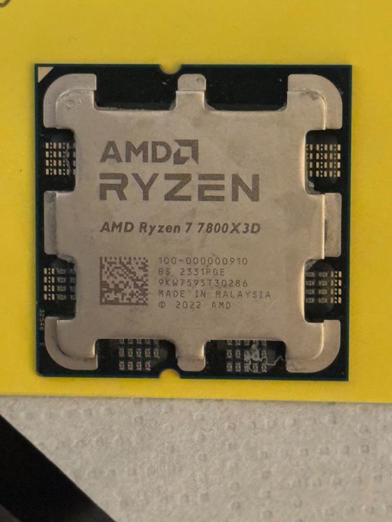 Gebraucht CPU AMD RYZEN AMD RYZEN 7. 7800X3D Kaufen auf Ricardo