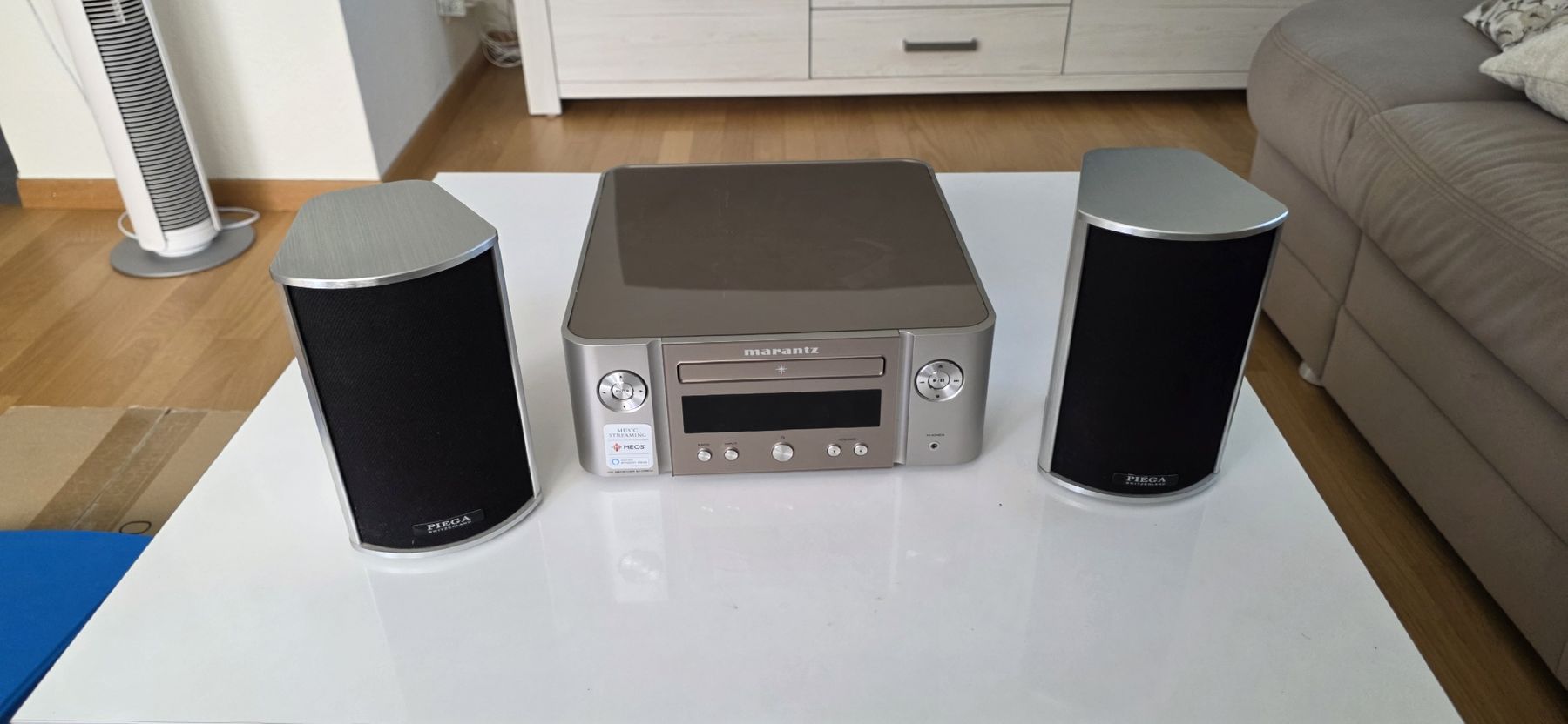 Marantz Receiver: Marantz CD Receiver M-CR612 mit Piega Lautsprecher – Gebraucht aus Richterswil von Achinho 1