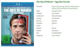 The Ides Of March - Tage Des Verrats