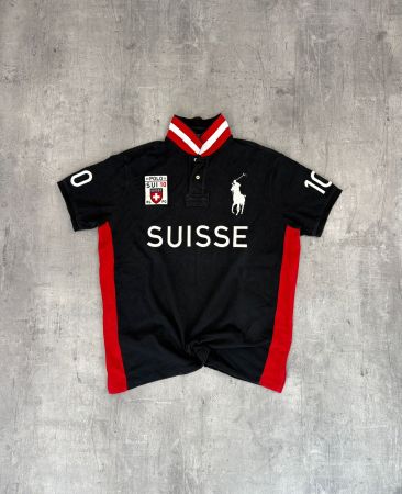 Vintage Ralph Lauren "Suisse" Big Pony Polo-Shirt (XL)