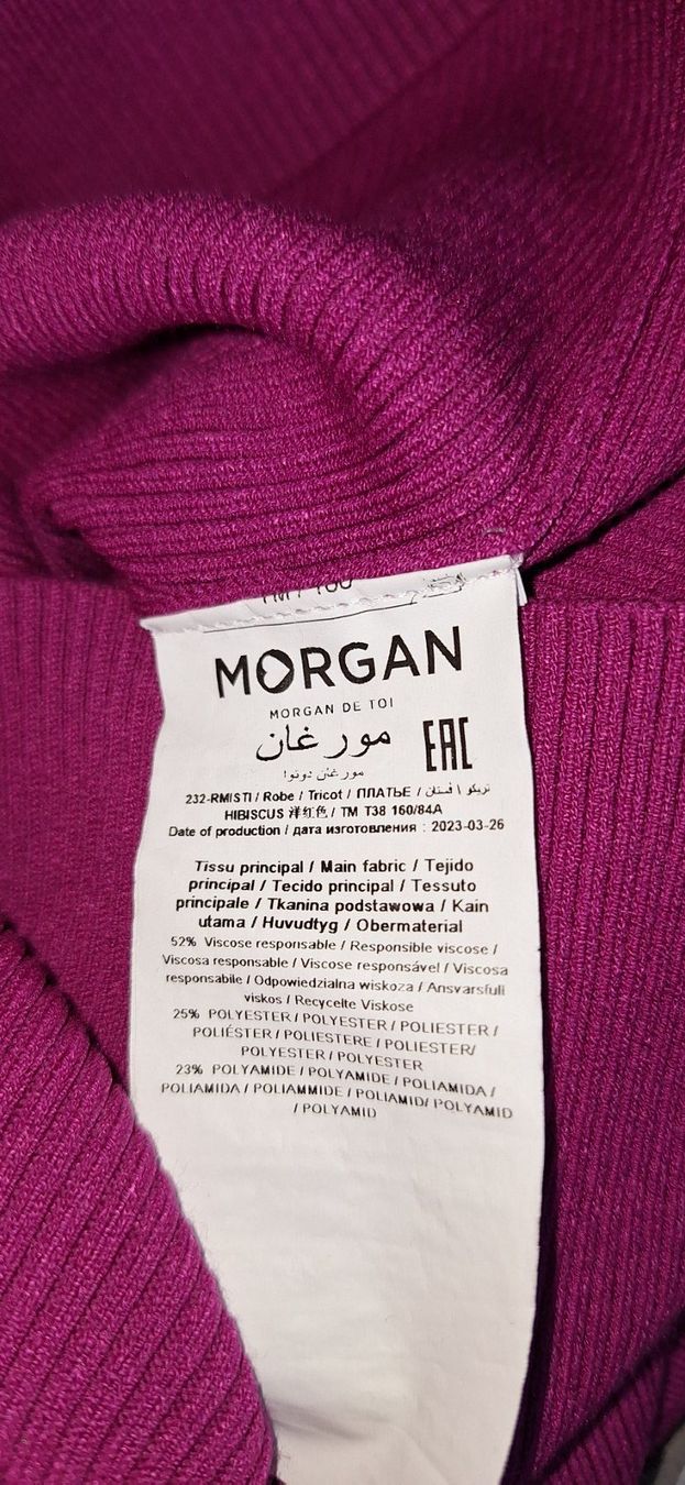 Morgan Vestiti: Morgan, robe dos nu / Rückenfreies Kleid – Nuovo e nell'imballaggio originale da Lussery-Villars venduto da pousinete02 3