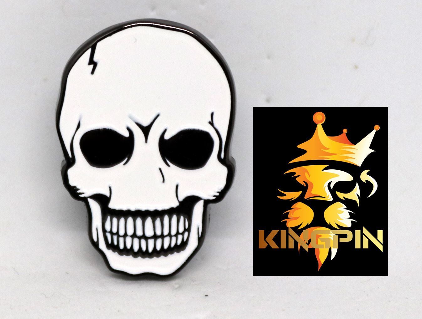 Placchette & Badge: Skull PIN Totenkopf Pin LIDS – Nuovo (secondo la descrizione) da Hinterforst venduto da -KINGPIN- 1