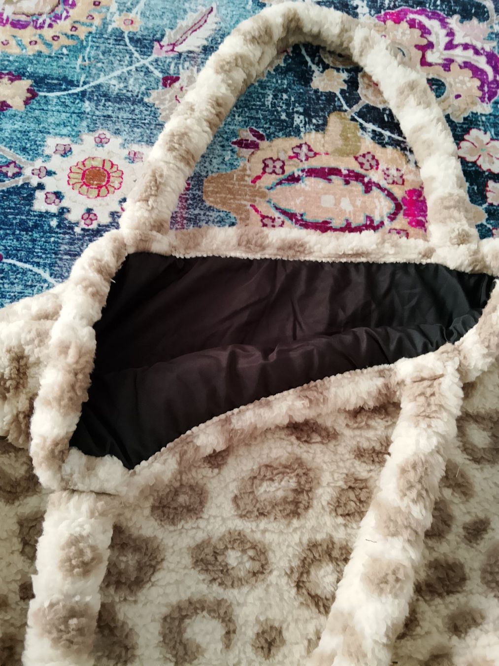 Borse da donna: Flauschige Leoparden Handtasche – Nuovo (secondo la descrizione) da Bellikon venduto da MellonCollieMitTwint 1