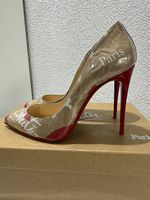 Christian Louboutin Pigalle 100 Kraft High Heels Pumps Gr 37