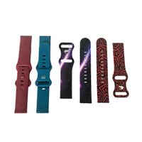 NEU! 4x Smartwatch Silikon Armband 20mm Schnellverschluss