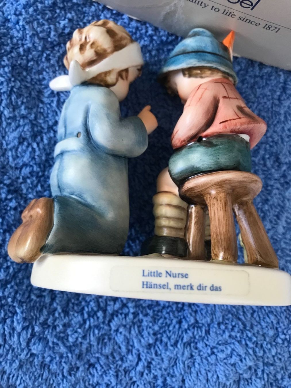 Hummel Figuren: Hummel Figur, Hänsel merk dir das – Neu (gemäss Beschreibung) aus Siebnen von Trans-Am 9