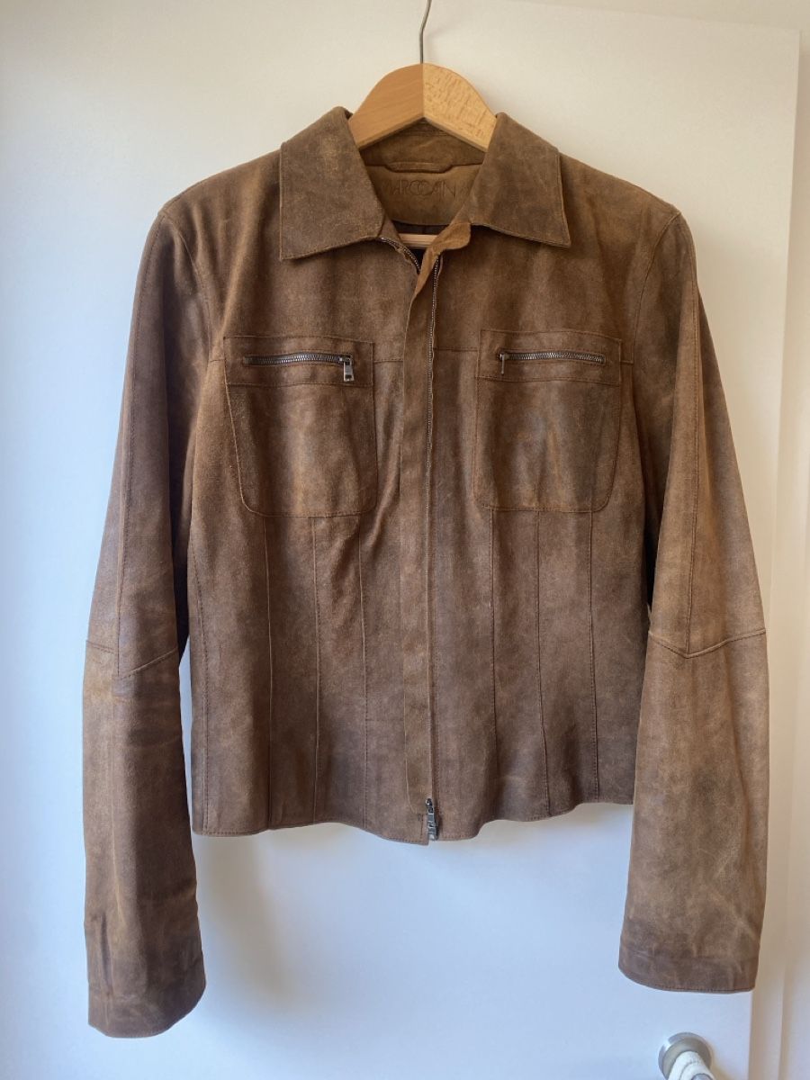Marc Cain Giacche: Marc Cain Wildlederjacke – Nuovo (secondo la descrizione) da Basel venduto da JMSZ
