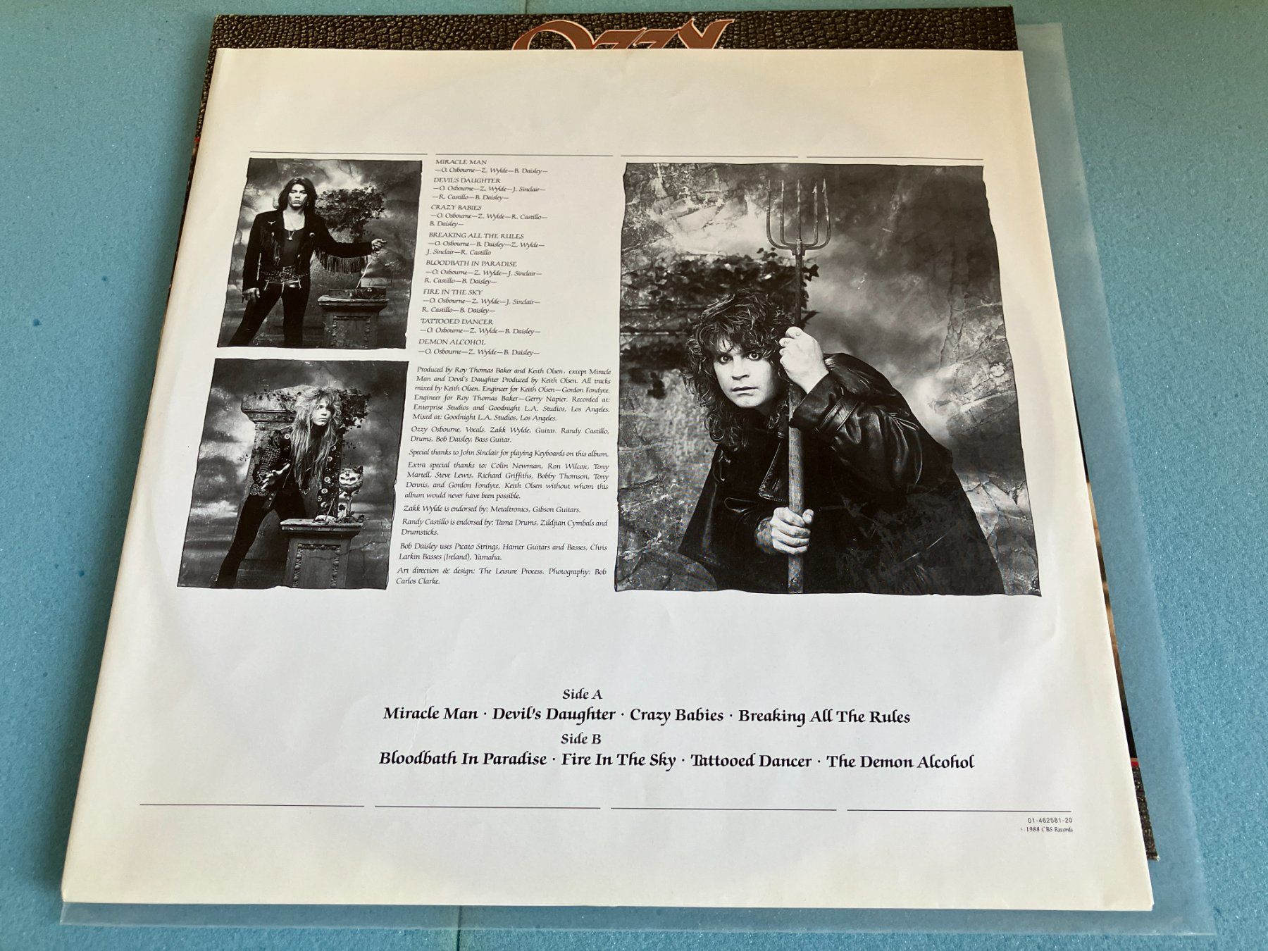 Dischi in vinile: Ozzy Osbourne – Usato da Aarwangen venduto da Jukebox3 4