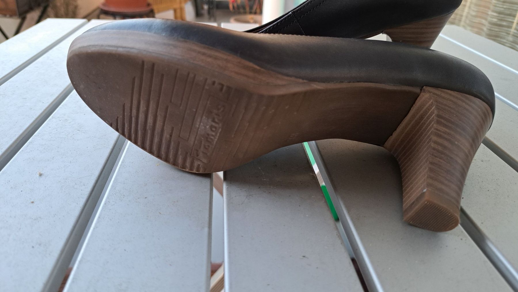Tamaris Damenschuhe: Blaue Tamaris-Pumps, Gr. 38, Echtleder – Gebraucht aus Schliern b. Köniz von Potpourri 3