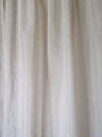Vorhang weiss 144 x 300 cm lxb neu