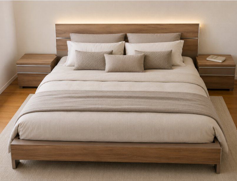 Betten: Komfortbett inklusive 2 x Nachttische – Gebraucht aus Walzenhausen von Jana013