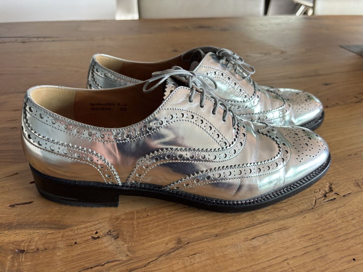 Church's Damenschuhe: CHURCH - Derbies Argent - 39 – Gebraucht aus Chardonne von teenyweeny 2