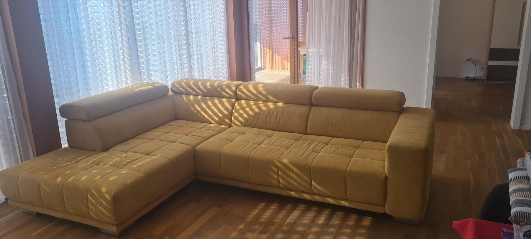 Sofas: Ecksofa gelb guter Zustand – D'occasion à Wolhusen par toni079