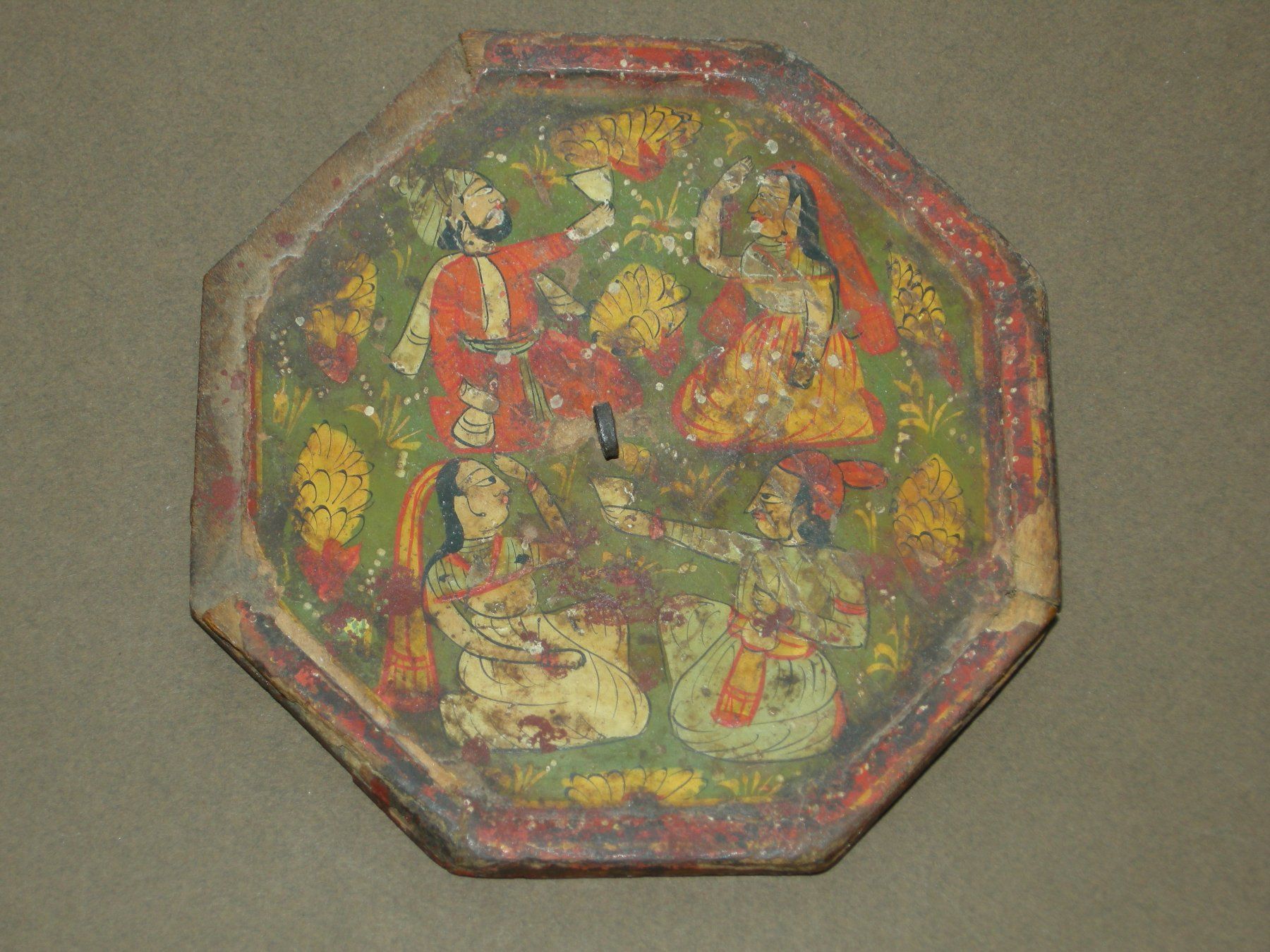 Piatti: Antike indische Unterlage / Teller #Indien – Usato da Aarau venduto da Pearlz