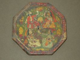 Antike indische Unterlage / Teller #Indien