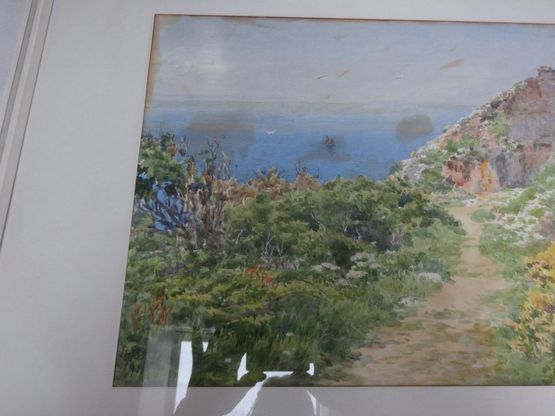 Dipinti: Aquarell  Signiert Landschaft 1918 – Usato da Neerach venduto da jenny062 5