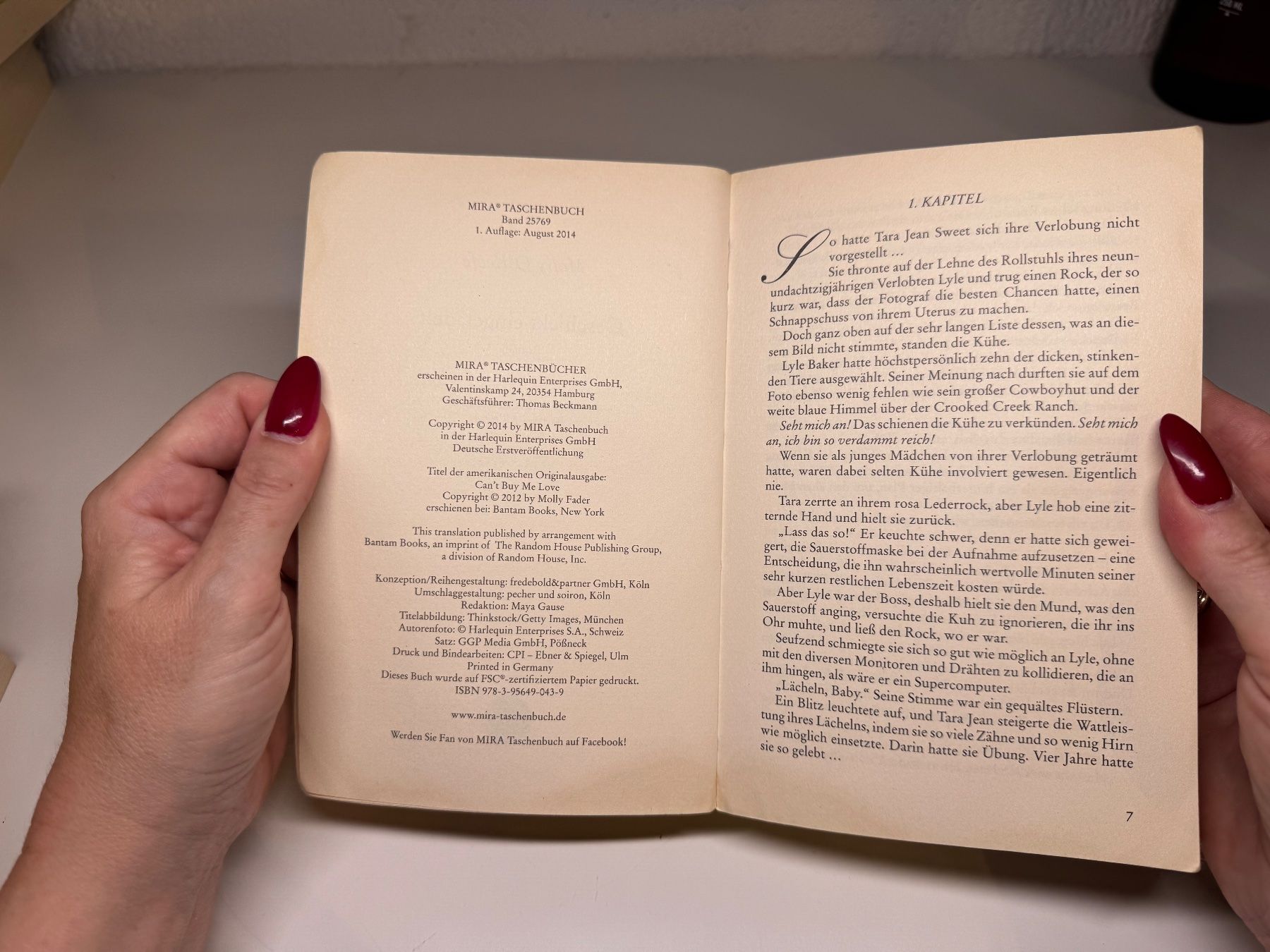 Libri: ROMAN: Molly O'Keefe, Geschickt eingefädelt – Usato da Grosswangen venduto da Deutsche_Romane 3
