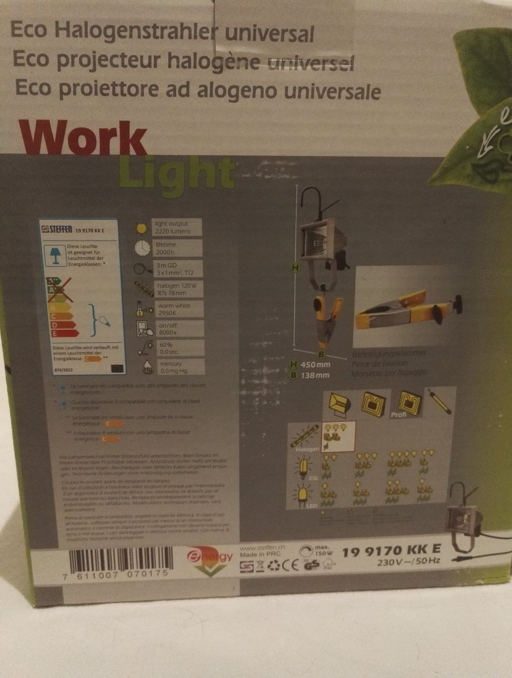 Lampes: Scheinwerfer "Klemmscheinwerfer" neu – Neuf avec emballage d'origine à Goldach par Top-Shops 1