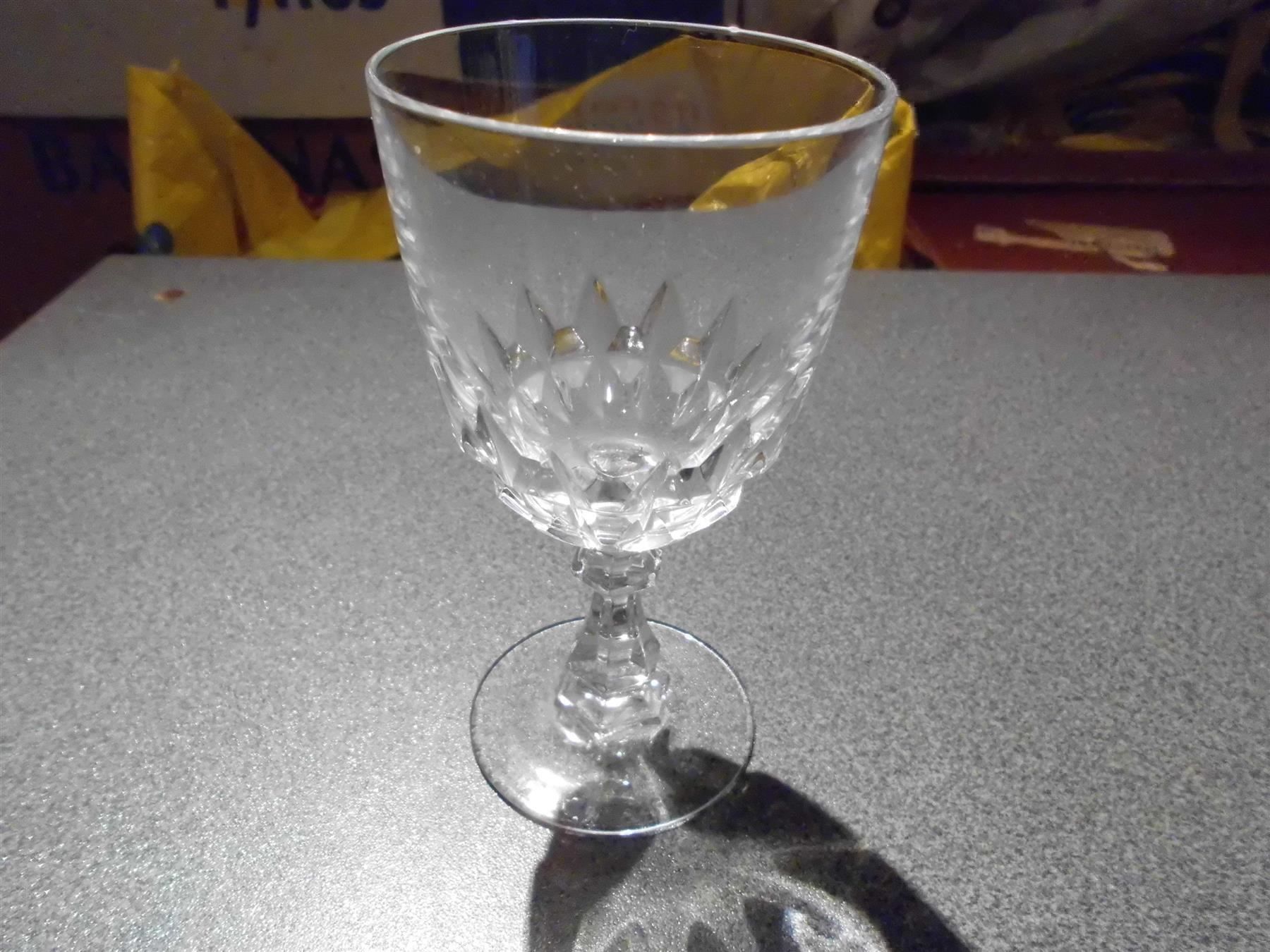 Verres: Weissweinglas verziert – D'occasion à Zürich par Motzkuh