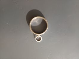 Fingerring der O, Stahl. 20mm