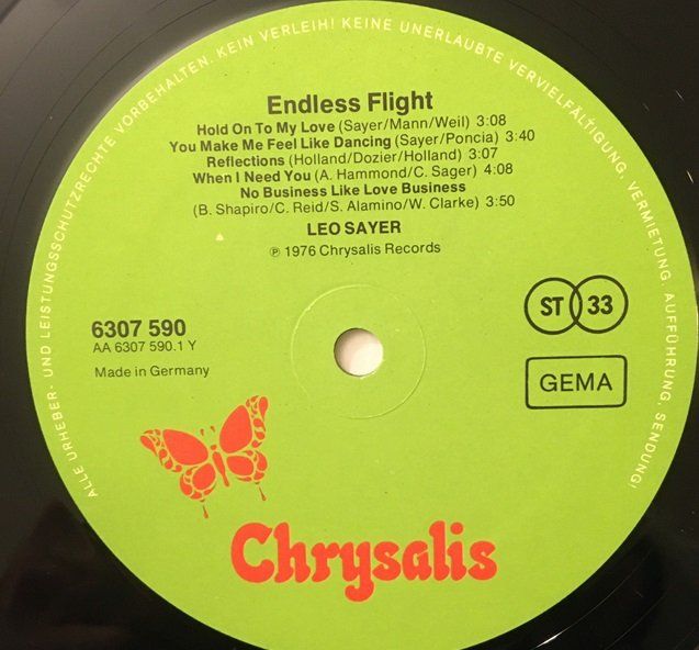 Dischi in vinile: Leo Sayer – Endless Flight (LP) – Usato da Grüningen venduto da azulgrisvinyl 3