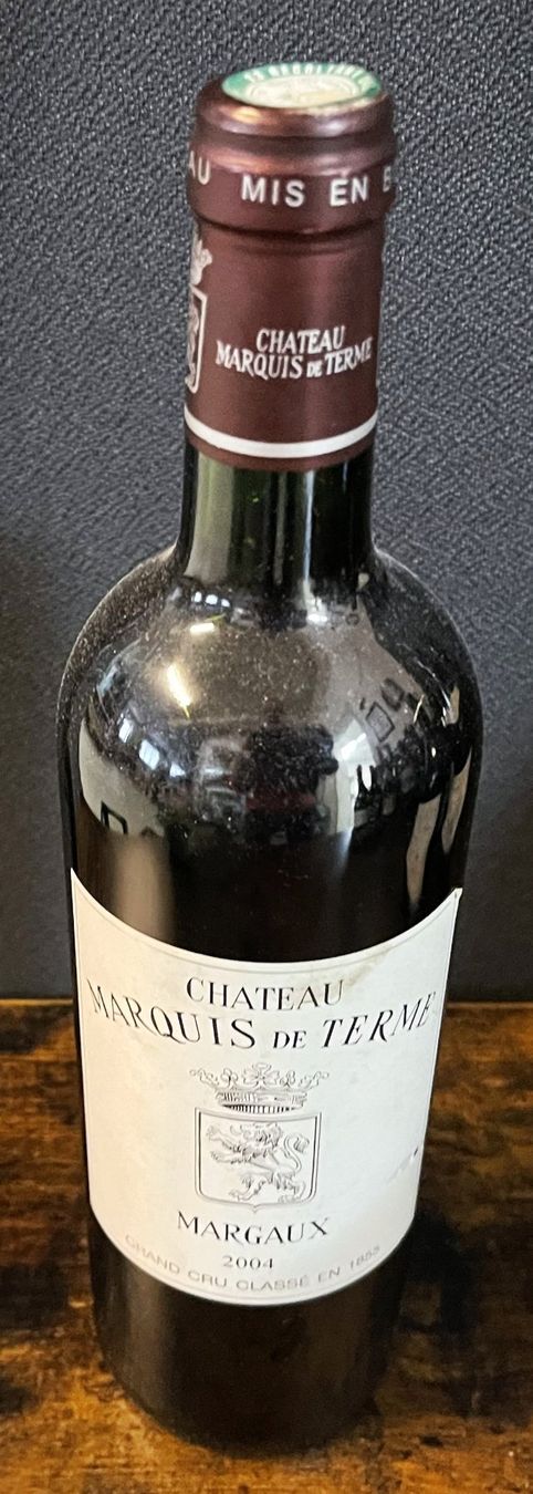 Vino: Château Marquis De Terme 2004 – Nuovo e nell'imballaggio originale da Oftringen venduto da Vucki 3