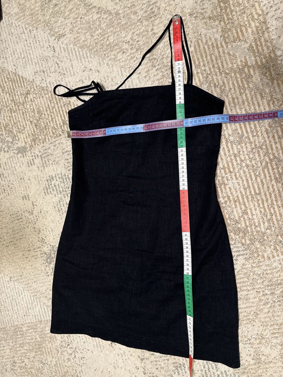 Vestiti: Black Mini Dress in linen 36 – Usato da Biel/Bienne venduto da TanyaM02 9