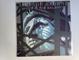 Jackson Browne LP - Lives In The Balance