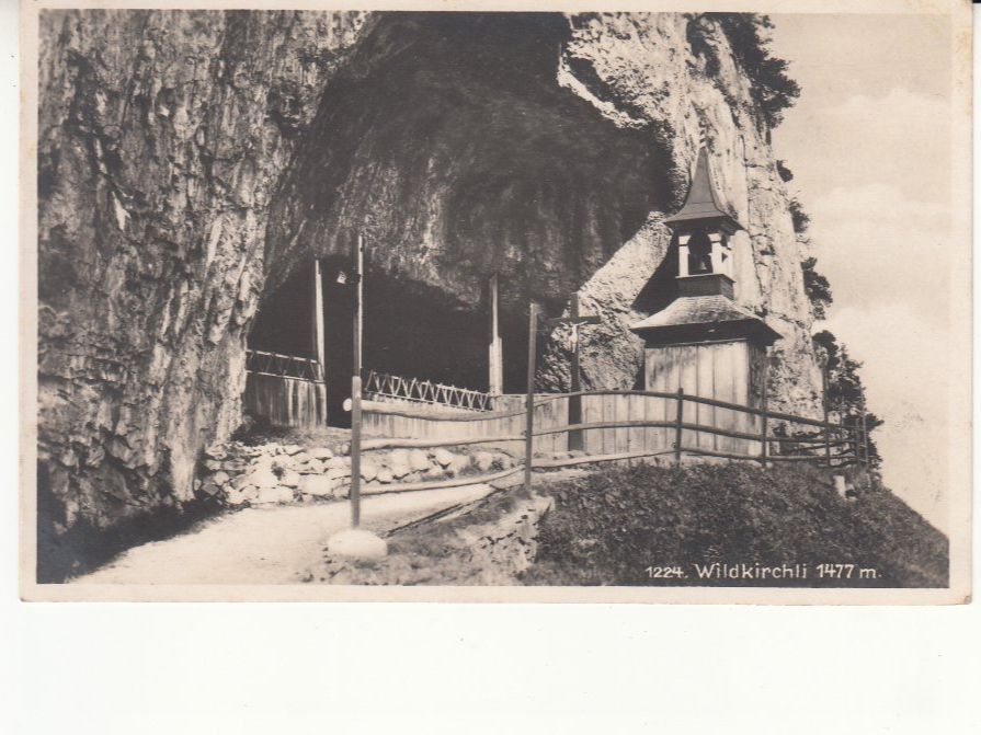 Cartoline postali: Wildkirchli 1926 – Usato da Bürglen TG venduto da StampGraf