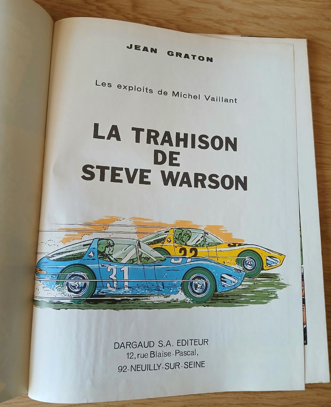 Fumetti: Michel Vaillant: La trahison de Steve Warson – Usato da Sciernes-d'Albeuve venduto da Dojo004 1