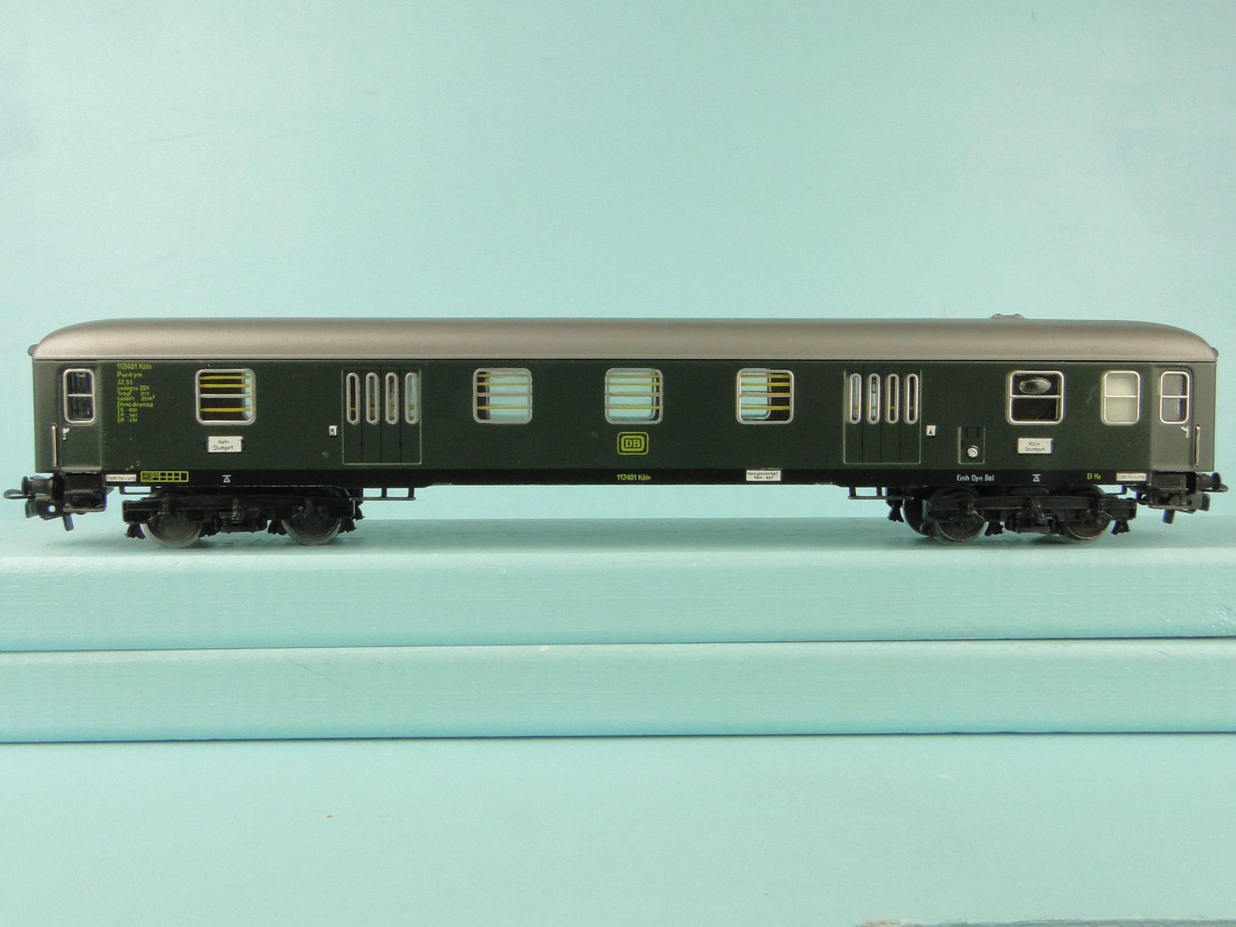 Märklin Modellini di ferrovie: Märklin 4026 DB Gepäckwagen – Usato da Bülach venduto da cann11 2
