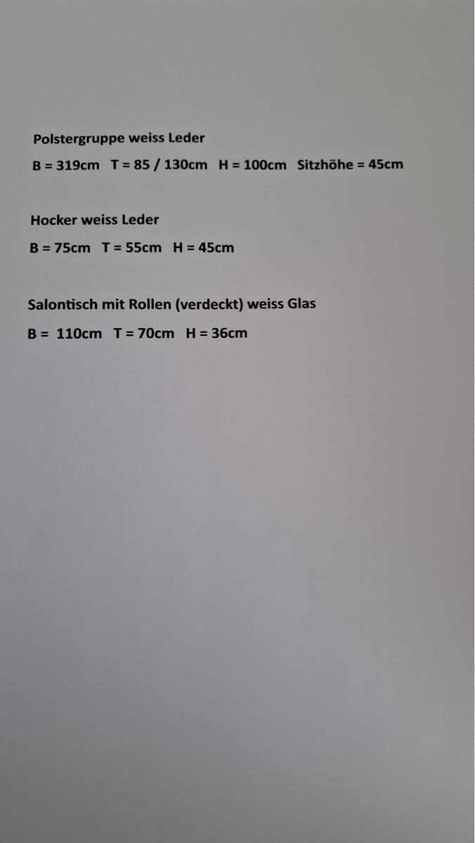 Divani: Sofa weiss wie neu – Usato da Wetzikon ZH venduto da lugis 3