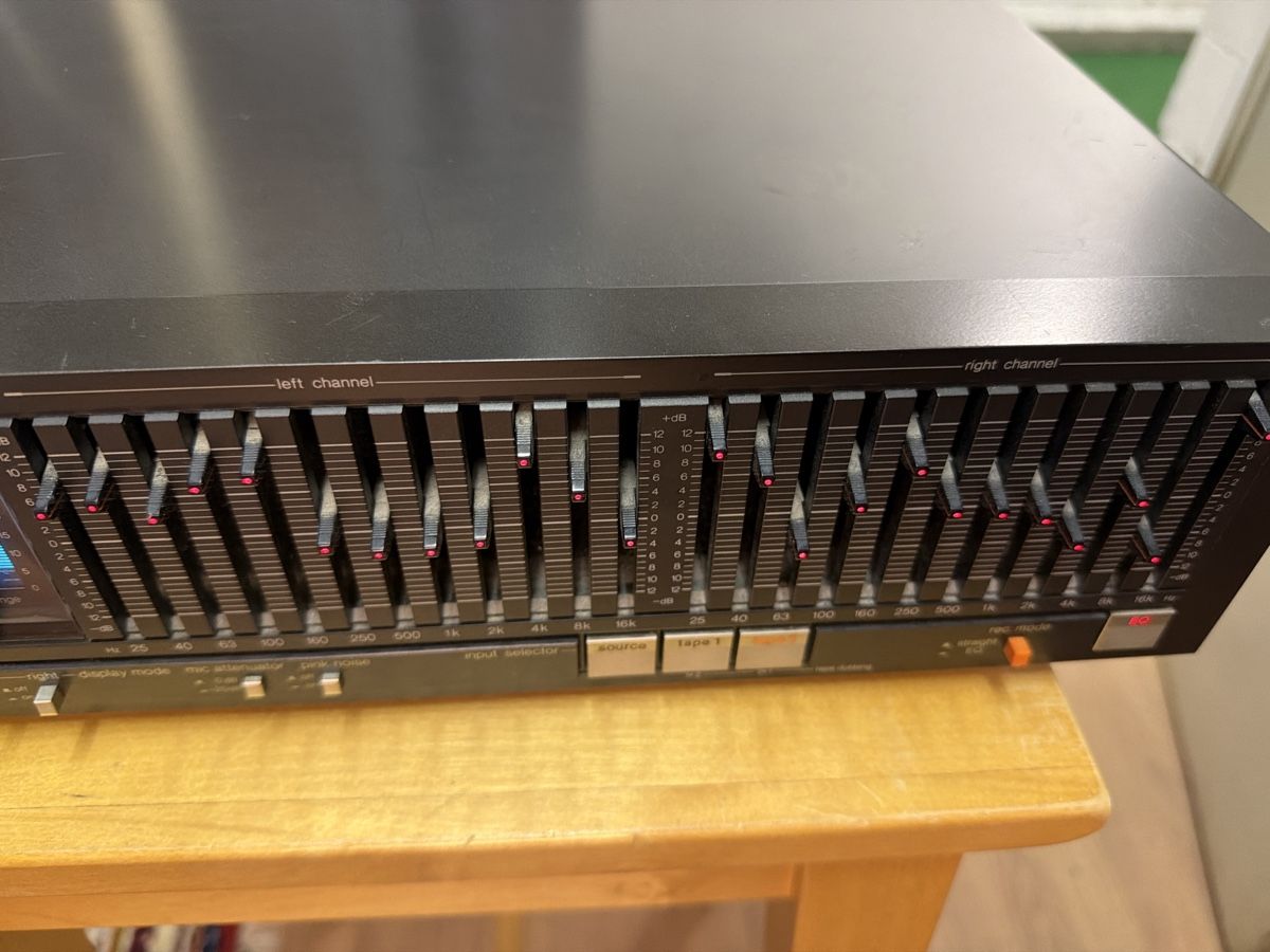 Technics Equalizer: Technics SH-8055 equalizzatore stereo con analizzatore – Gebraucht aus basel von Swiss._.1978 5