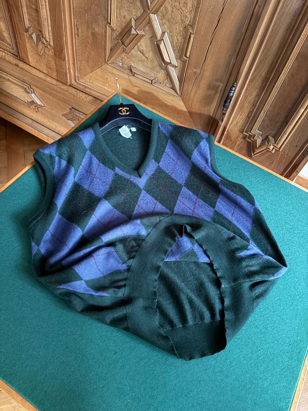 Gilet & Giacche: VINTAGE Weste Größe: L  Material: Wolle – Usato da Interlaken venduto da Bona55 5