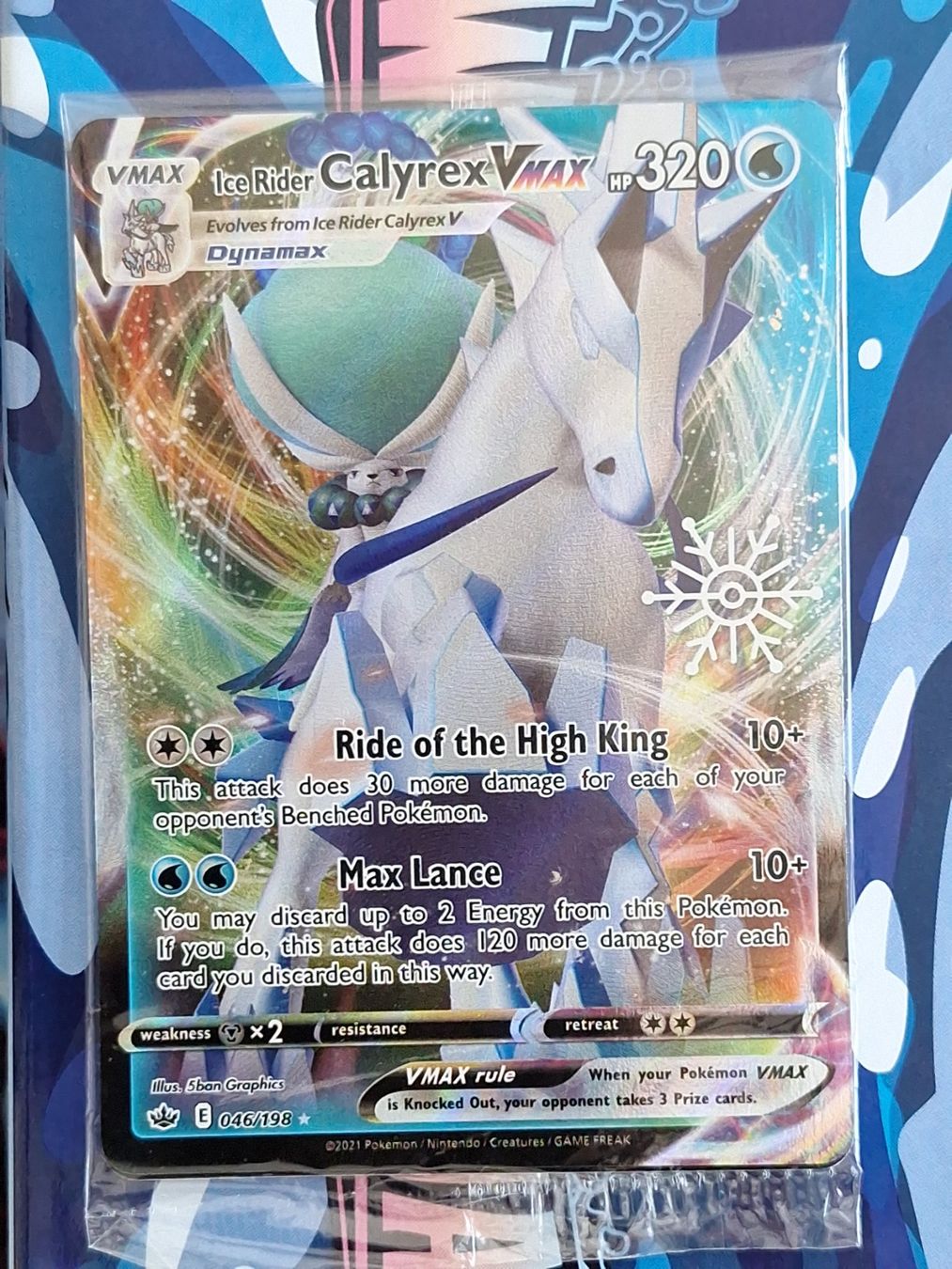 Pokémon Carte collezionabili: Ice Rider Calyrex VMax - Stamped - Sealed - #4 – Usato da Altstätten SG venduto da GGsGameshop