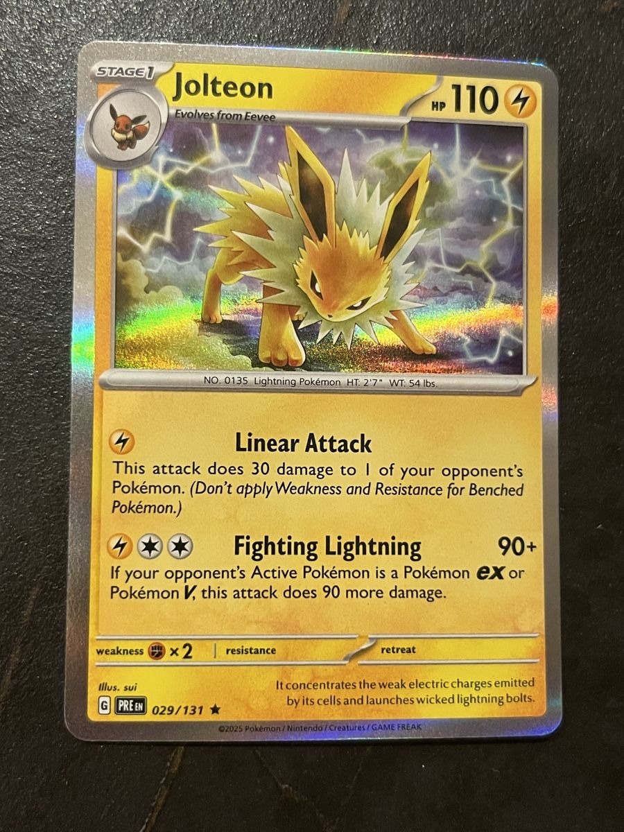 Pokémon Carte collezionabili: Pokemon Jolteon – Nuovo (secondo la descrizione) da Avry-devant-Pont venduto da Tig08
