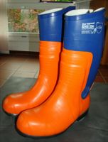 Stiefel NOKIAN EUROLOGGER Orange Blau Grösse 43 neuwertig