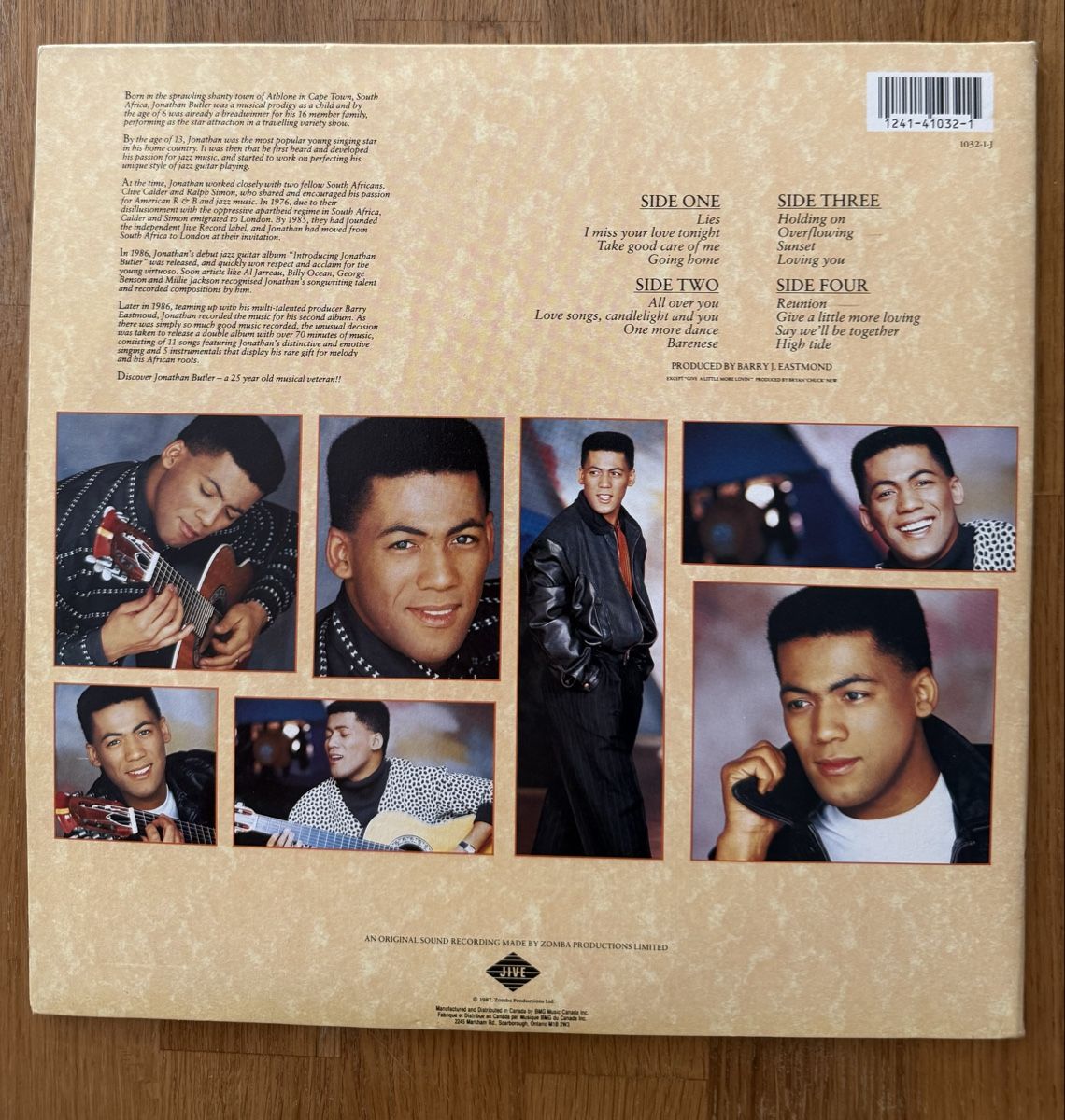 Dischi in vinile: Jonathan Butler - 2 Record Set Schallplatte Doppel LP – Usato da Goldach venduto da Messerguru 1