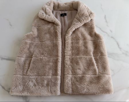 Weste Kunstfell beige Monari Grösse 40 neuwertig