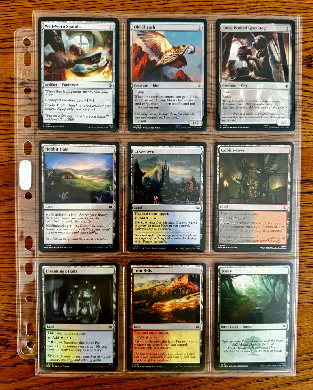 Magic The Gathering Carte collezionabili: The Hobbit Foil Commons 49stk. – Nuovo (secondo la descrizione) da Rechthalten venduto da hosme_be 4