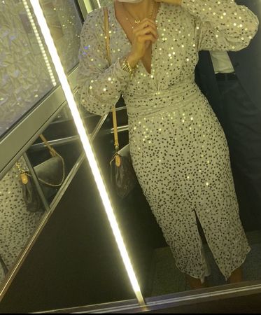 Pailetten Kleid 32/34