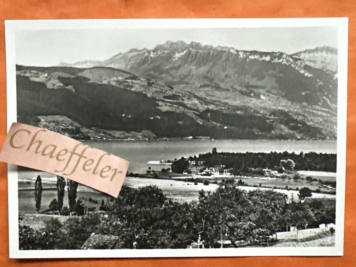 Cartoline postali: Jugendheimstätte Gwatt (Thunersee) – Usato da Zürich venduto da Chaeffeler