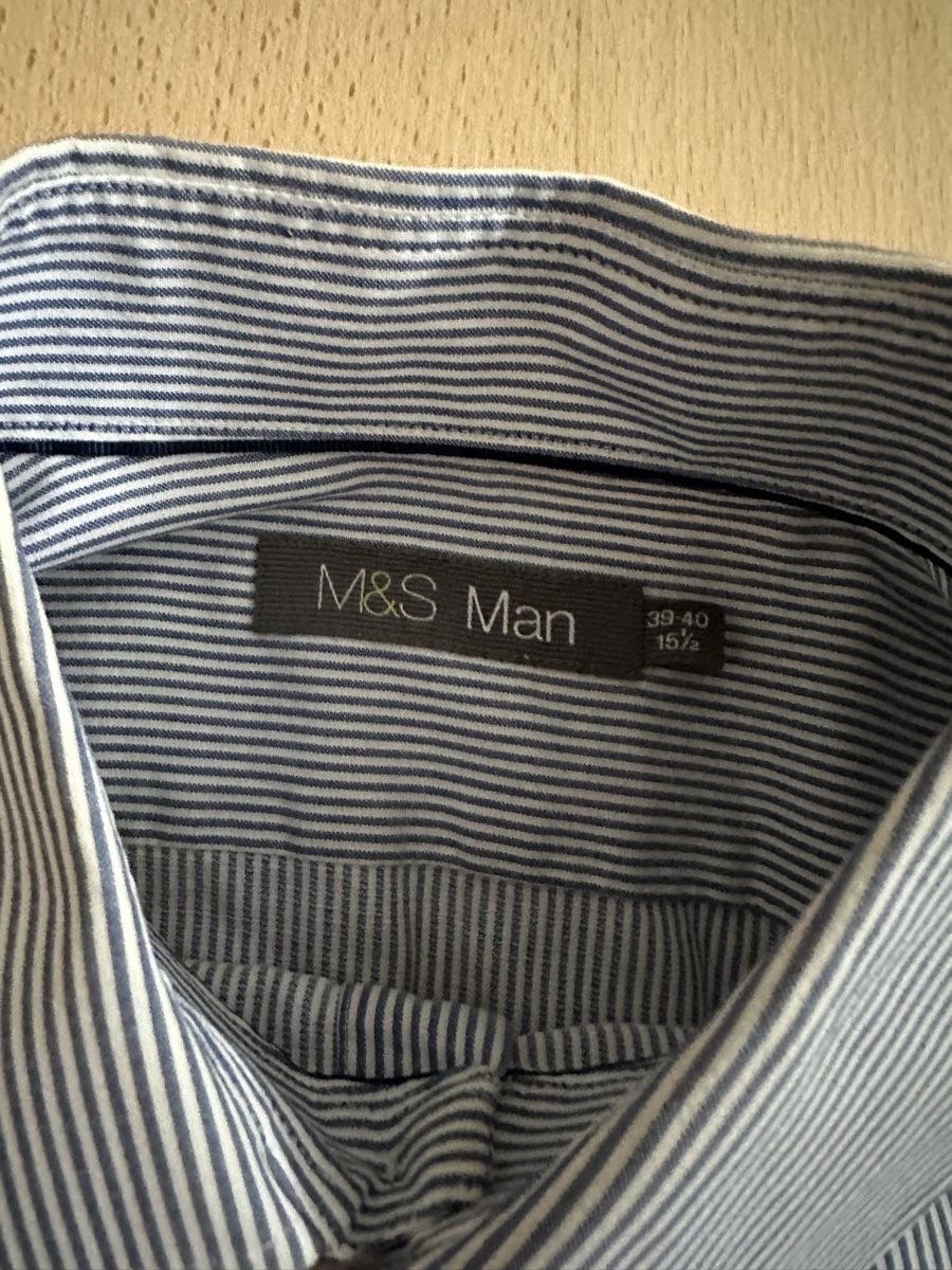 Hemden: Marks & Spencer Herren Hemd Gr.39-40 15 1/2 – Gebraucht aus Bonstetten von kaiser_a 1