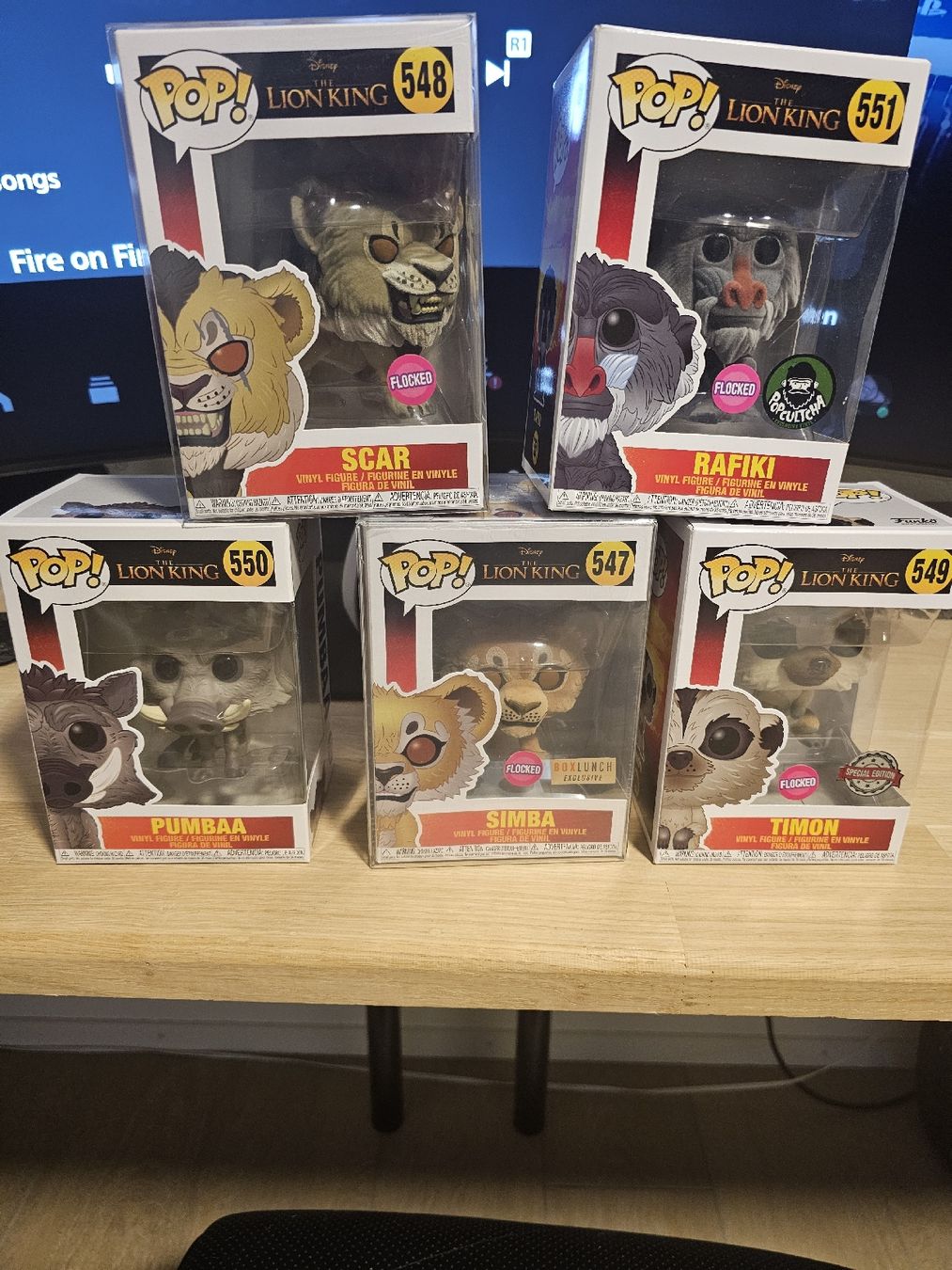 Funko Statuette: FUNKO POP! LION KING KOMPLETT – Nuovo e nell'imballaggio originale da Wauwil venduto da DeLaxx_
