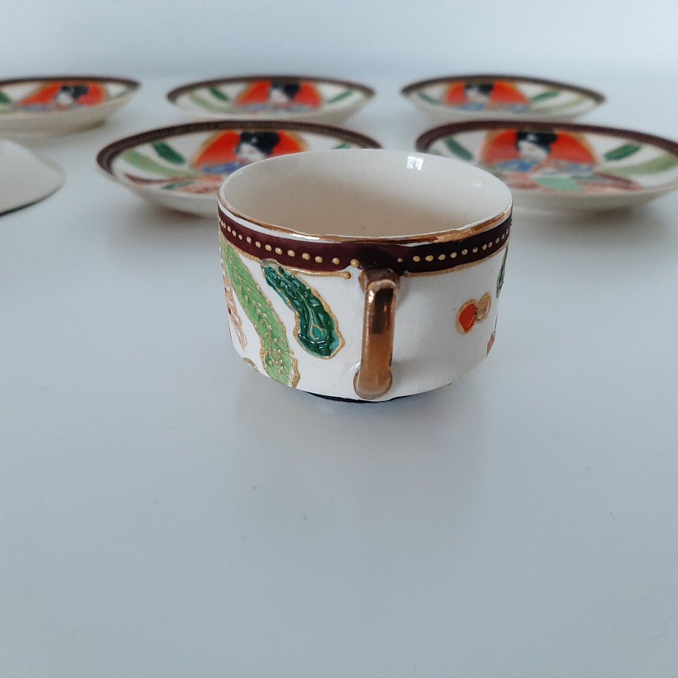 Set di piatti: Japanisches Kaffee-/Teeset Antique – Usato da Aarburg venduto da i_c6r8 5