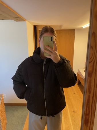 Puffer Jacke Pull&Bear schwarz