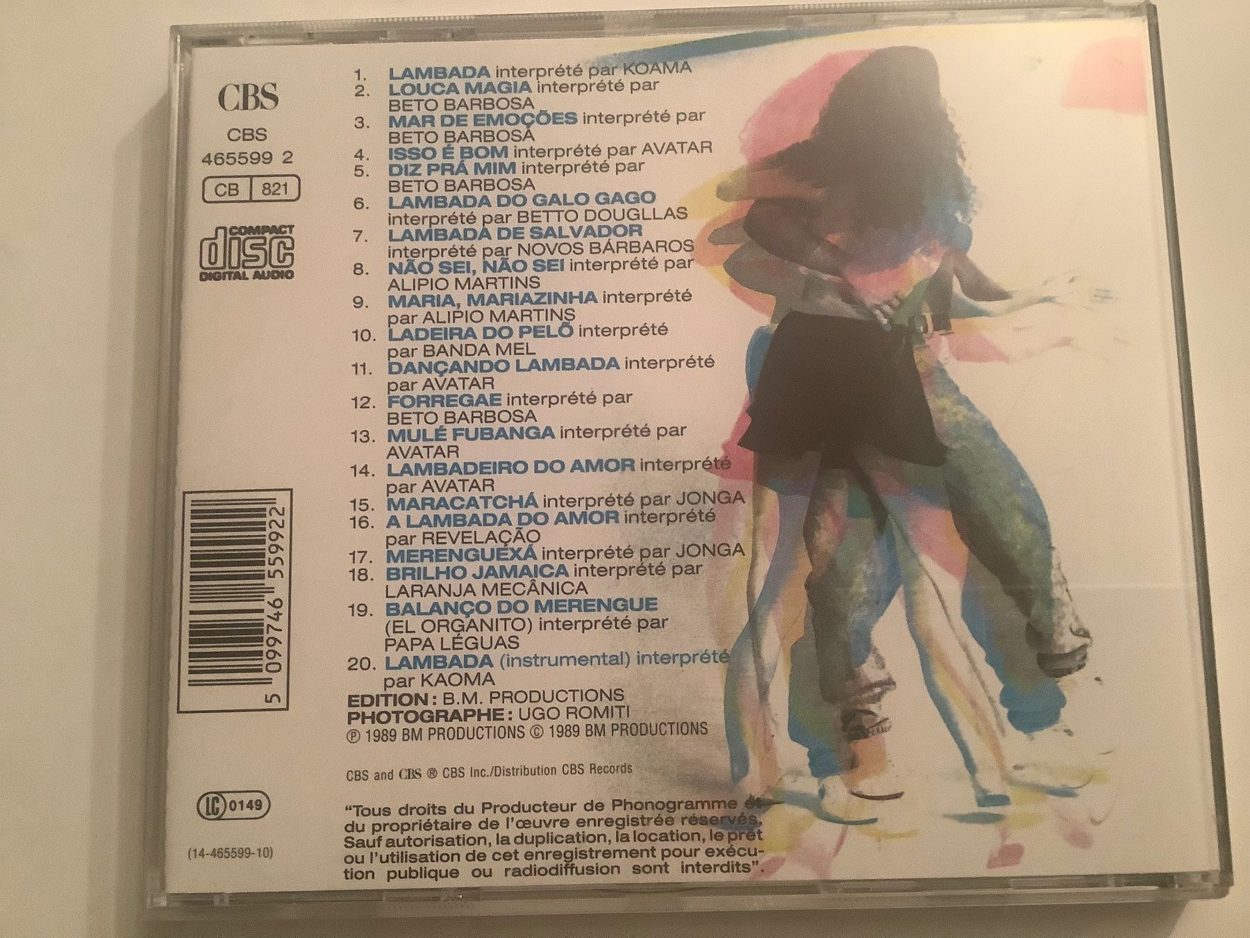 CDs: Lambada / Version Original – Gebraucht aus Dübendorf von Shreck 1