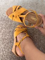 Gabor Sandalen, gelb, Gr. 36 wie neu, Sommer, Top!