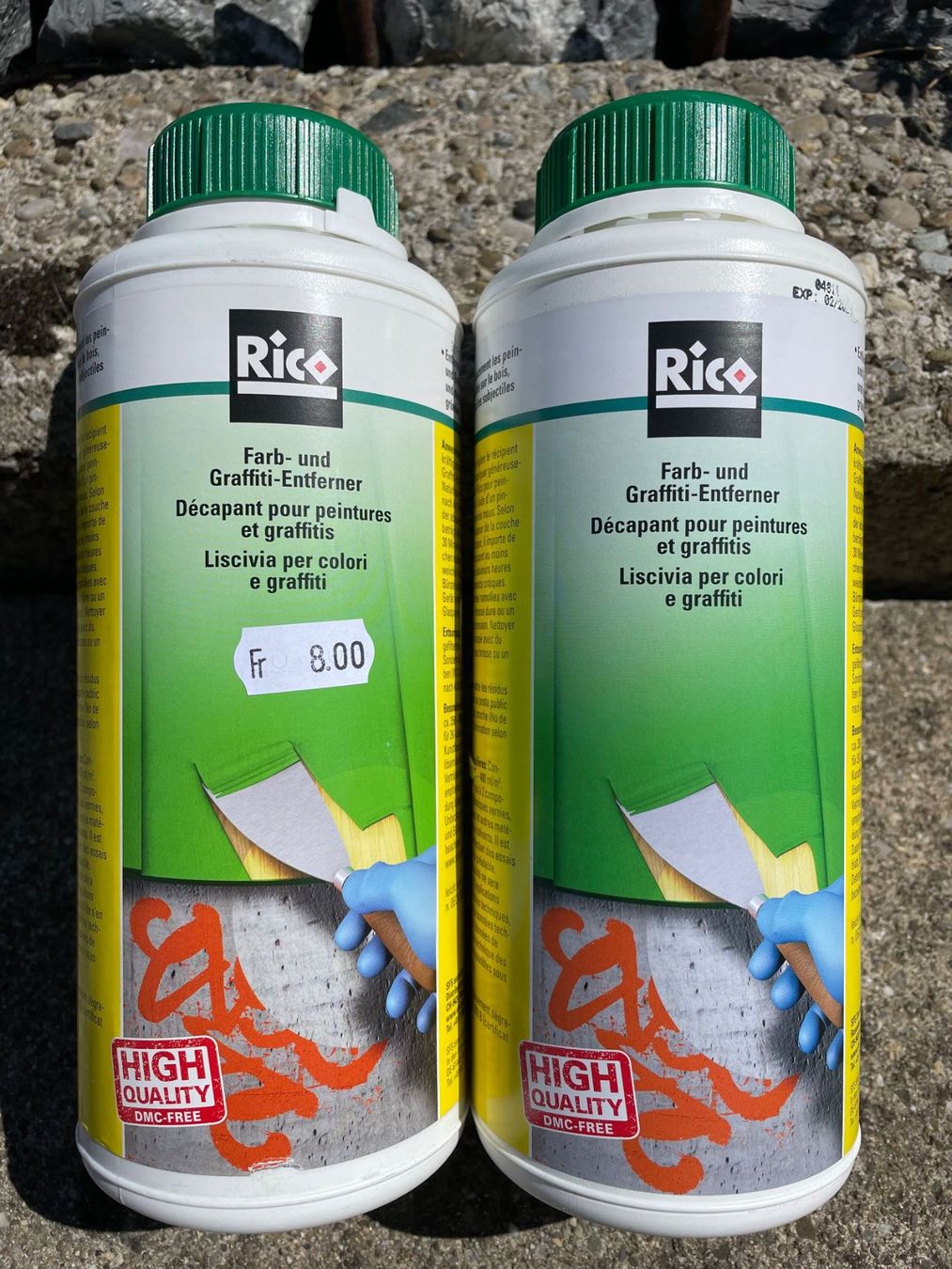 Tutti gli attrezzi: 2 x Farb- und Graffitientferner | Rico – Nuovo e nell'imballaggio originale da Wängi venduto da LiqKojote