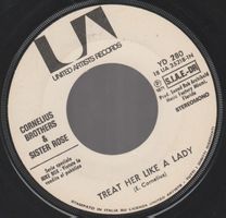 7 " juke box CORNELIUS BROTHERS & SISTER ROSE / MOONLIGHT